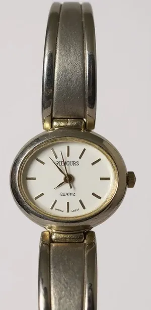Rumours Quartz Women's Silver‎ Tone Oval Dial Dress Watch Japan Movt 44305 thumbnail 1
