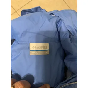 Columbia Sportswear Jacket Small Womens Blue Windbreaker Rain Zip Hood Light thumbnail 3