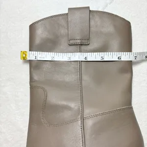 Franco Sarto‎ Taupe Leather Upper Women's Valor Mid Shaft Cowboy Boots Size 9.5 thumbnail 10
