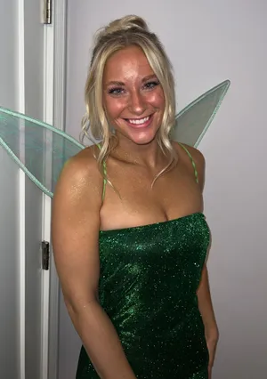 Tinker Bell Costume Green Size M thumbnail 2
