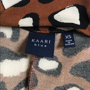 KAARI BLUE Animal Print Swing Mini Dress thumbnail 2