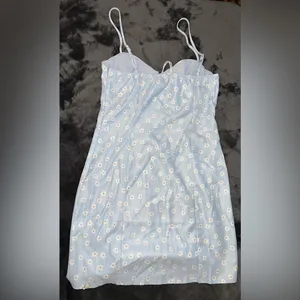 Princess Polly Fleurette Mini Dress in Pale Blue Size 2 New with tag thumbnail 10