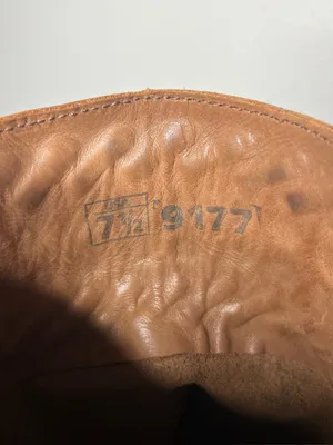 Sendra 9177 Brown Leather Studded Pull On Tall Riding Boots Size 7.5 thumbnail 8