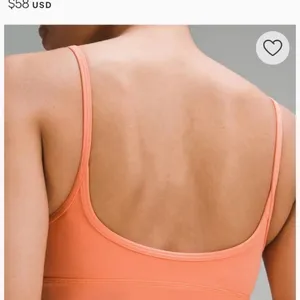 Lululemon Athletica Peach Sports Bra thumbnail 4
