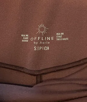 OFFLINE By Aerie Leggings Womens Small Real Me Hi Rise Flare Ankle Yoga Pants thumbnail 8