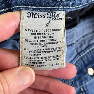 Miss Me Women's Signature-Rise Boot Cut Jeans Size 30 thumbnail 9