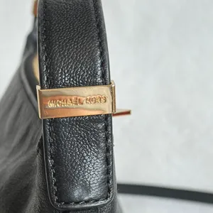 Michael Kors Black Leather Handbag with shoulder & Crossbody straps thumbnail 5
