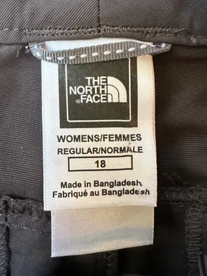 The North Face Convertible Hiking Cargo Pants Zip Off Shorts Grey Women’s 18 thumbnail 8