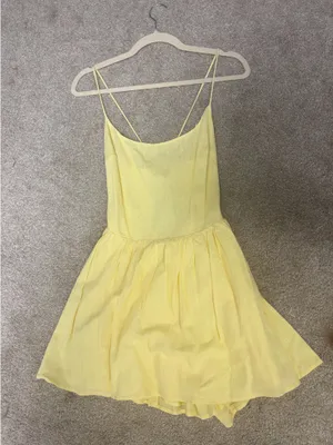 Yellow White Fox Dress Boutique Mini thumbnail 1
