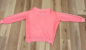 Aerie V-Neck Oversized Sweater thumbnail 1