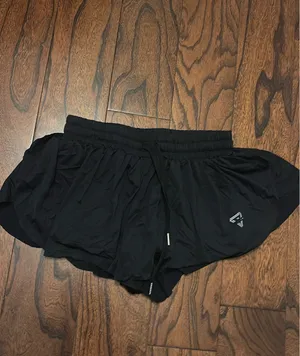 Amazon Black Flowy Shorts thumbnail 2