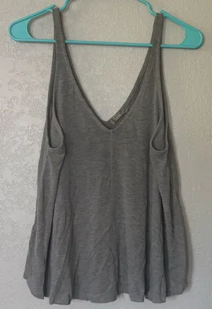 Intimately free people light gray tank top thumbnail 1