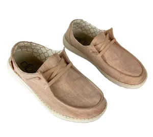 Hey Dude Wendy Sparkling Rose Gold Shoe Sz 7 Womens Loafers thumbnail 2