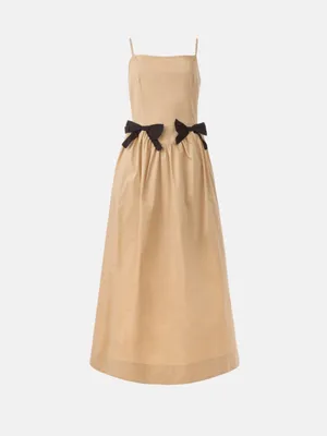 Moon River Sleeveless Square Neck Midi Dress Size Large thumbnail 5