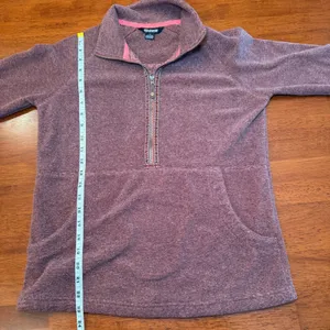 Sherpa Adventure Gear Rolpa Half Zip Pullover Fleece Maroon Burgundy Size‎ Small thumbnail 6