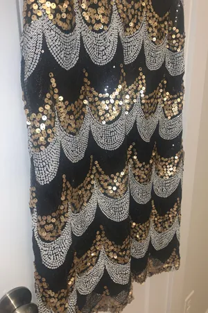 Banana Sequin Semi-Formal Dress thumbnail 3