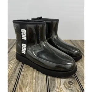 UGG Classic Clear Mini in Black SZ 9 thumbnail 4