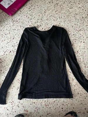 Vintage Burberry ruffle placket Henley long sleeve medium thumbnail 6