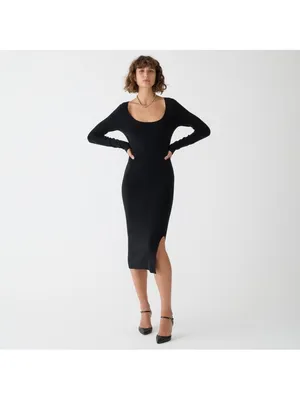 J Crew Side Slit‎ Sweater Dress Womens Size XXS thumbnail 8