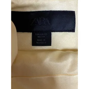 Zara Women's Yellow Knot Bot Strap Sleeveless Cami Camisole Tank Top Size XS thumbnail 5