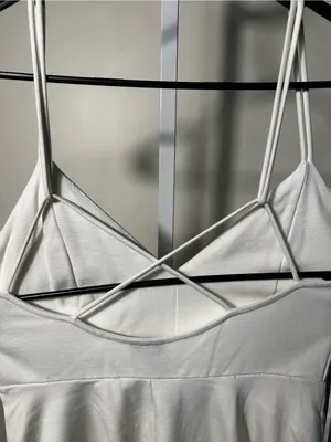 X150. Windsor White Spaghetti Strap Mini Dress thumbnail 3