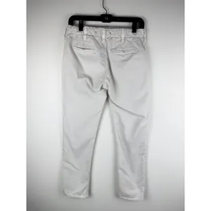 J Brand Vin Starship Cream Cotton Chino Slim Trousers Size 26 thumbnail 2
