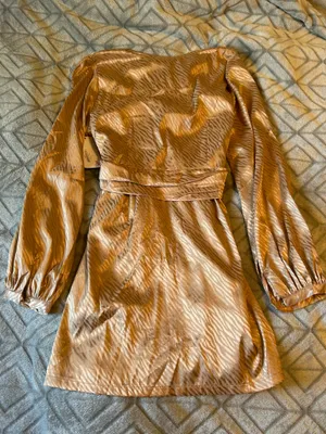 Love Riche Gold Dress thumbnail 2
