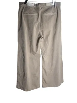 AG Caden Wide-Leg Pants Taupe 28 NWT thumbnail 3