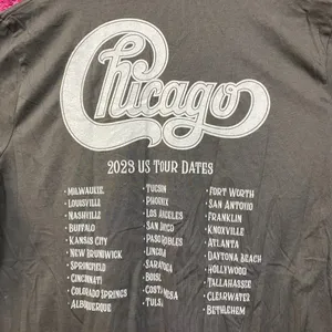 Chicago Spell-out Band Logo Soft Jazz Rock Band Tee 2X thumbnail 4