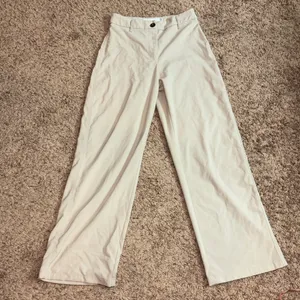 Bershka Beige Trousers thumbnail 1