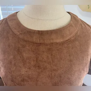 BoHo Faux Suede dress thumbnail 3