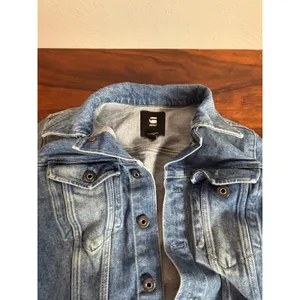 G-Star Raw 3301‎ Slim Jacket Womens XS Blue Denim Trucker D17437-C052-C293 thumbnail 2