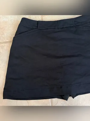 Nike Golf Skort Womens XS Black Stretch Skirt Built In Shorts Pockets thumbnail 2
