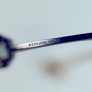 Kendra Scott Teddy Pinch Cuff‎ Gunmetal Bracelet thumbnail 4