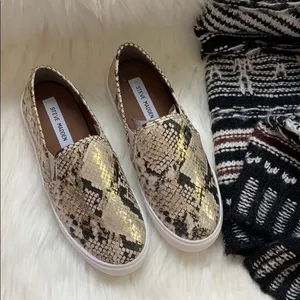 steve madden• safary python snakeskin metallic sneakers thumbnail 46