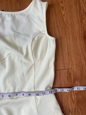 Plt lemon woven pocket detail skort playsuit thumbnail 8