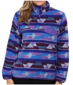Patagonia Synchilla Snap T Fleece Pullover Guatemalan Tango Purple Blue,… thumbnail 1