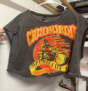 Crop Shirt Shein Top thumbnail 1
