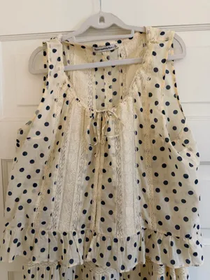 Abercrombie & Fitch Polka Dot Tie Top thumbnail 2
