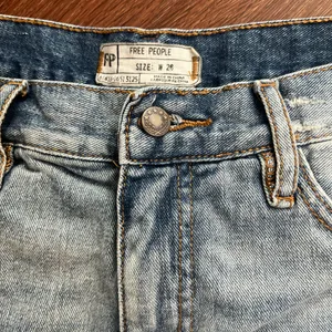 Free People Denim Shorts Distressed Cut-Off 26 thumbnail 7