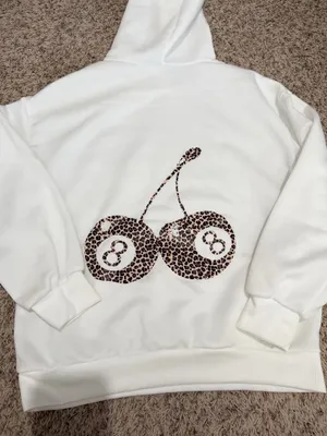 White Sweatshirt Size M thumbnail 2
