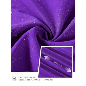 NEW Formal Glitter Wedding Guest Cocktail Formal 1 Shoulder Long Sleeve Dress L thumbnail 8