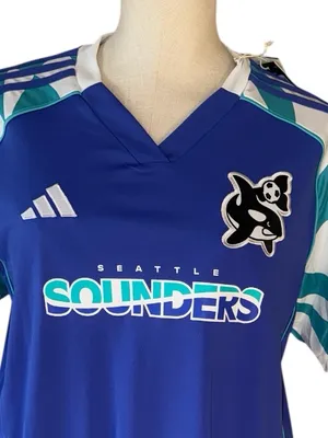 NWT $110 Adidas Seattle Unisex Sounders FC 2025 Archive Jersey XL thumbnail 6