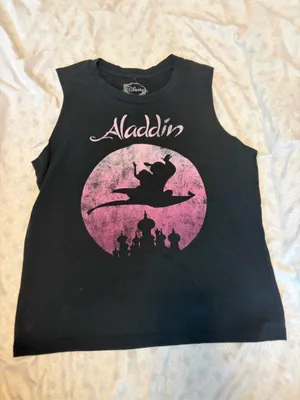 Disney Aladdin and jasmine tank top  thumbnail 3