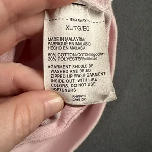 Under Armour Hoodie Womens‎ XL Pink Fleece Loose Fit Full Zip Hooded Sweatshirt thumbnail 8
