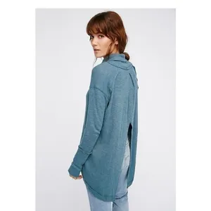 Free people we the‎ free long sleeve cowl neck thumbnail 2