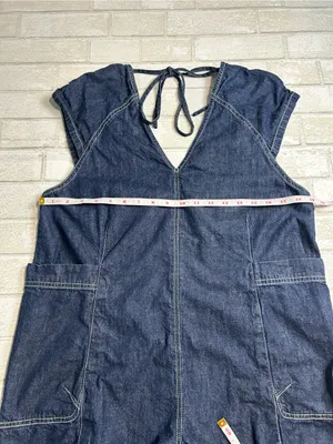 We The Free - Free Fall Denim Romper Shorts - Size XS thumbnail 6