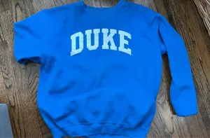 Vintage Duke university college crewneck sweatshirt thumbnail 1