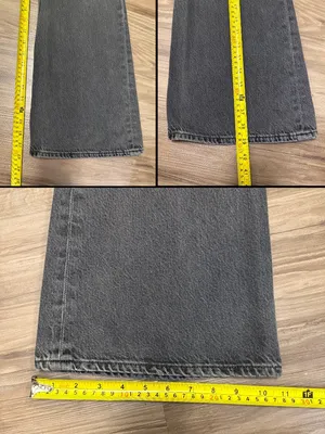 Levi’s Premium 70s High Flare Jeans Such a Doozie Black W25 L30 thumbnail 8