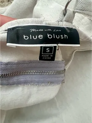 Blue Blush Denim Jumper thumbnail 5